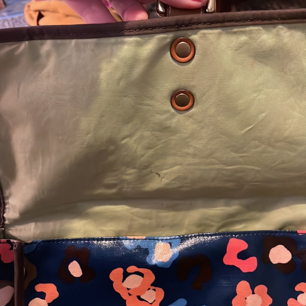 Beautiful Abstract Colorful Fossil Crossbody With… - image 5